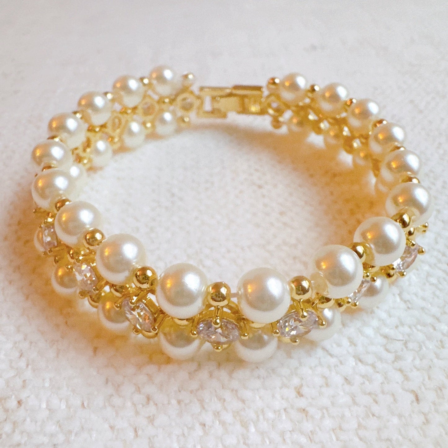 Between Elegance And Sparkle Bracelet by Ellisonyoung.com