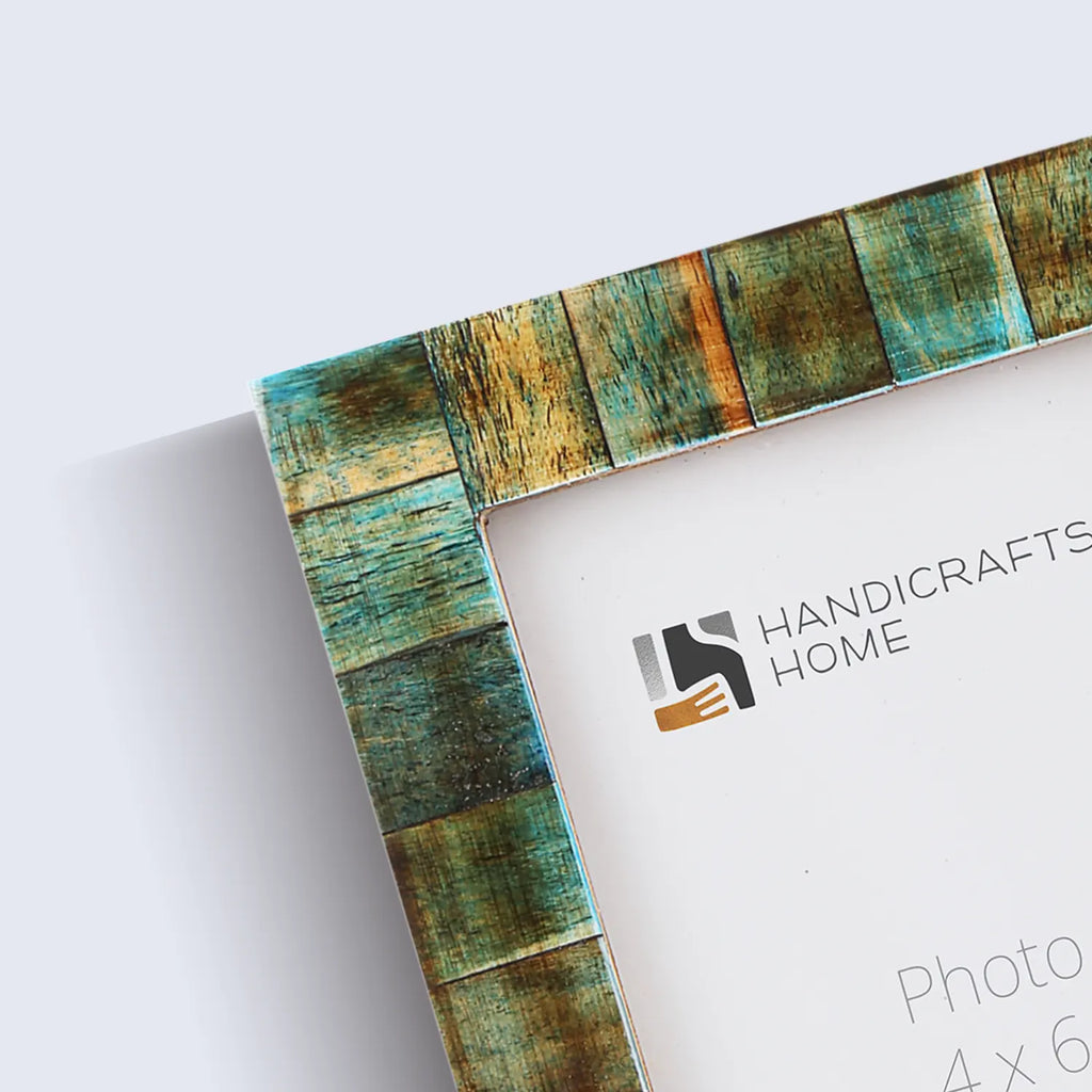 Picture Frame Verdigris Chic Collection Bone Inlay Verdigris - 3 Sizes