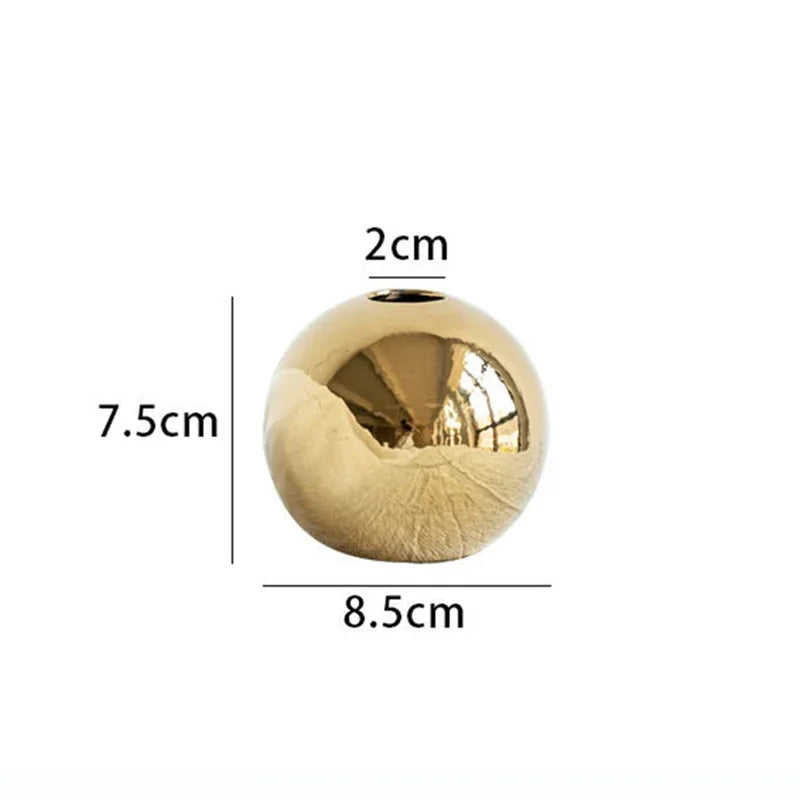 Ceramic Round Oval Vase Ornament Nordic Abstraction Indoor Decorative Home Decor Living Room Table Shelf Interior Decoration