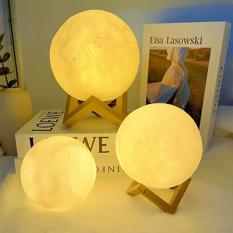 LED Moon Galaxy Light Lamp for Home Decor