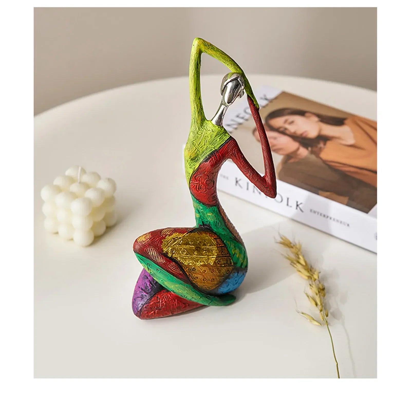 Creative Abstract Home Decor Character Sculpture Living Room Modern Art Dolls Desktop Decorations Accessories Gifts