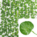 4/8/12M Artificial Plant Green Ivy Leaf Garland Fake Plant Creeper Hanging Vine Outdoor DIY Garden Wall Wedding Party Home Decor