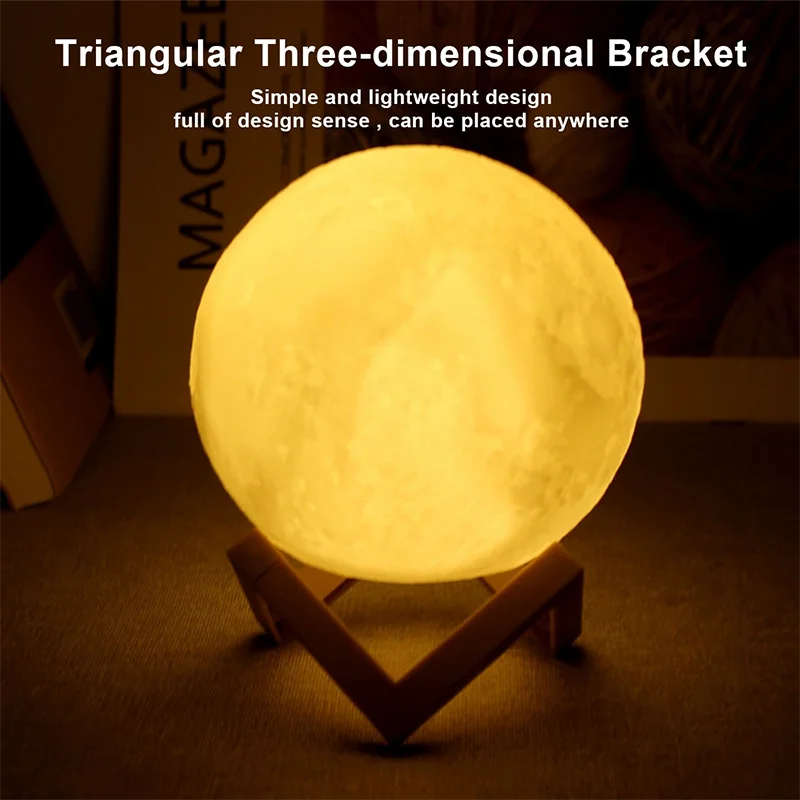 LED Moon Galaxy Light Lamp for Home Decor