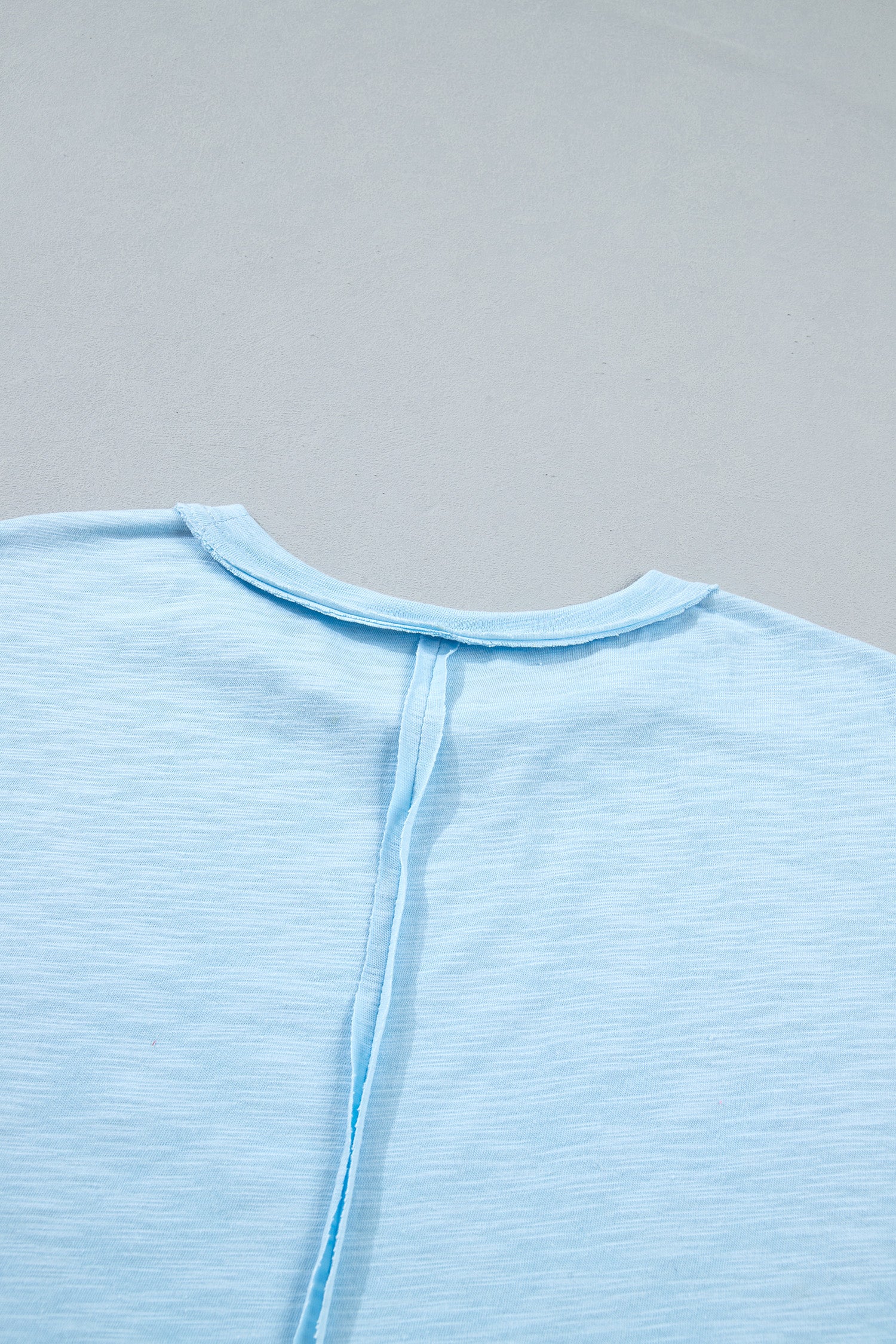 Mist Blue Western Mallard Oversized Tee