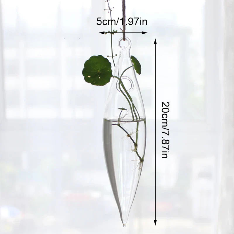 DecorBites™ Handmade Angel Glass Vase - Home Decor