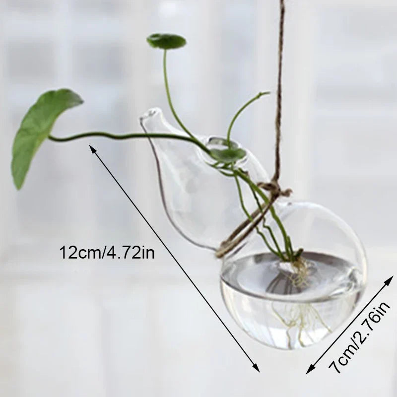 DecorBites™ Handmade Angel Glass Vase - Home Decor