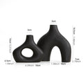 DecorBites™ Nordic Ceramic Flower Vase Home Decor