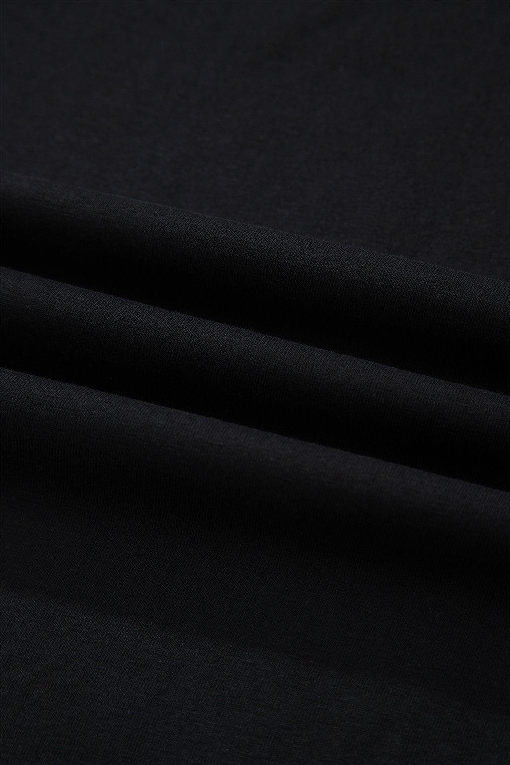 Black Varsity Striped Short Sleeve Crew Neck T Shirt