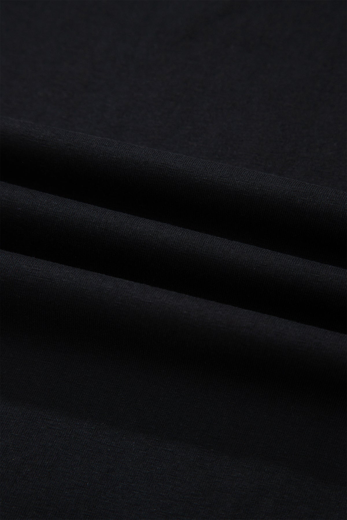 Black Varsity Striped Short Sleeve Crew Neck T Shirt