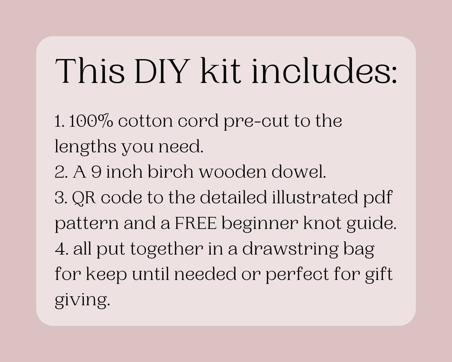 Beginner macrame heart wall hanging kit. Craft kits for adults and kids. Valentines day  craft kit.craft kit. Bohemian home and wall decor diy kit