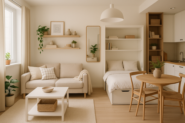 Interior design in a small space