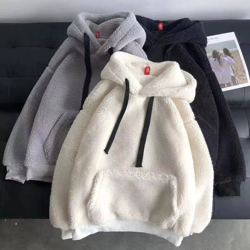 Women's Lambswool Hooded Sweatshirt