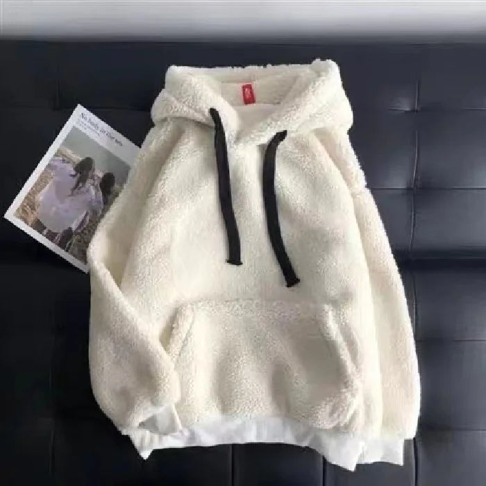 Women's Lambswool Hooded Sweatshirt