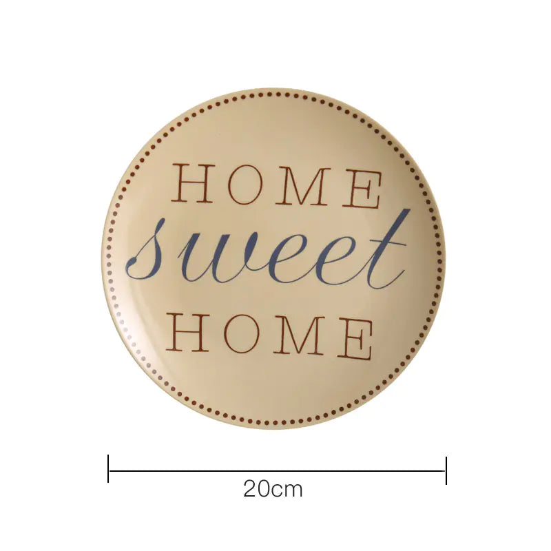 Ceramic Wall Decor Plates for Home Decor