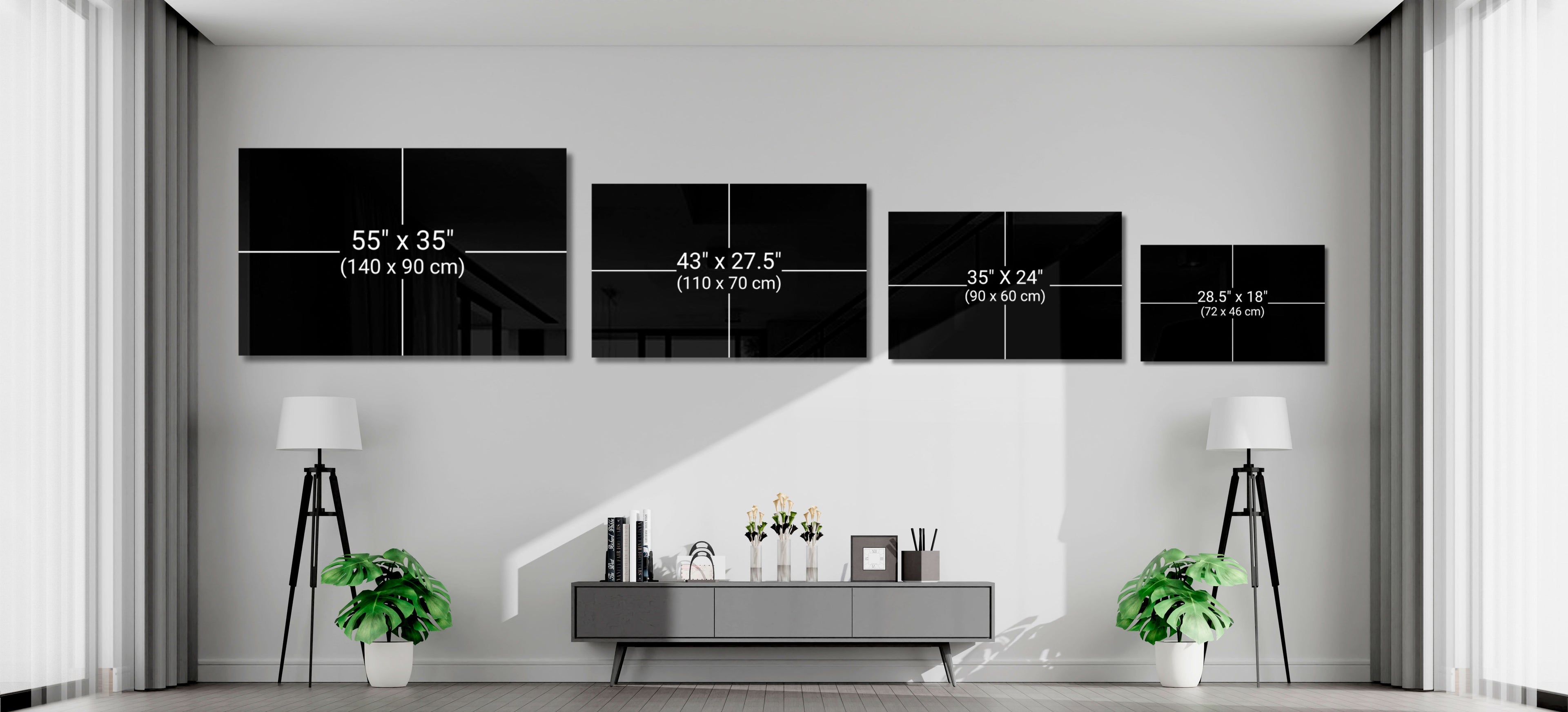 Marble  Glass Wall Art
