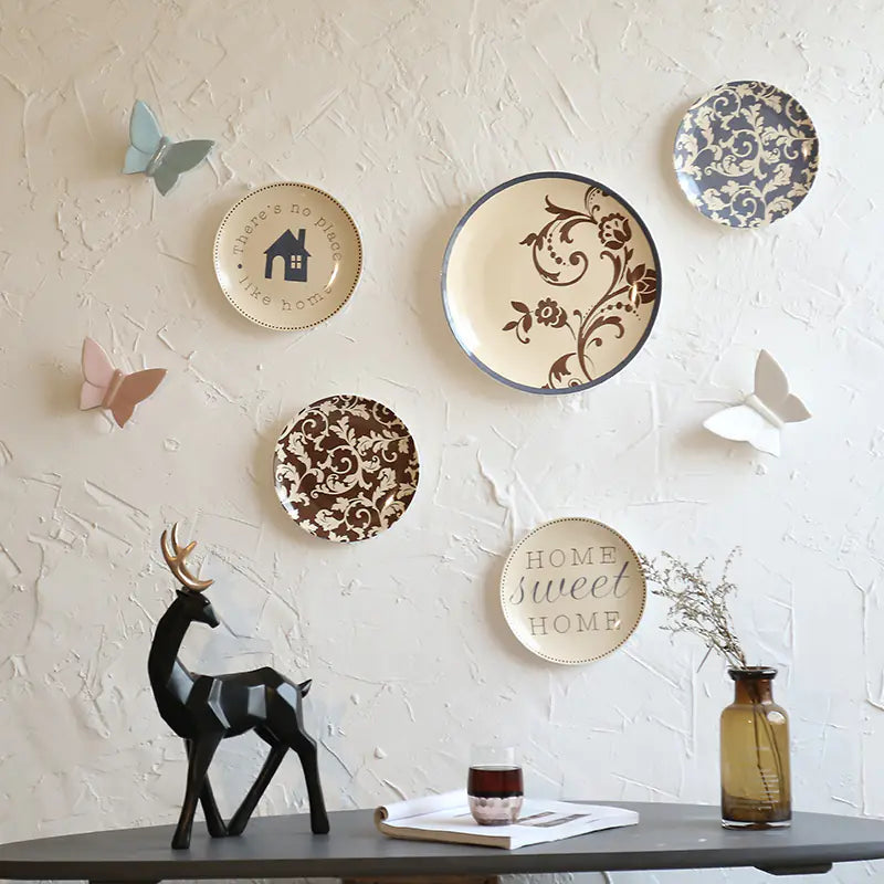 Ceramic Wall Decor Plates for Home Decor